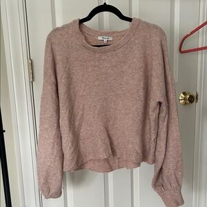 Madewell Women's Relaxed Crewneck Sweater - Dusty Rose